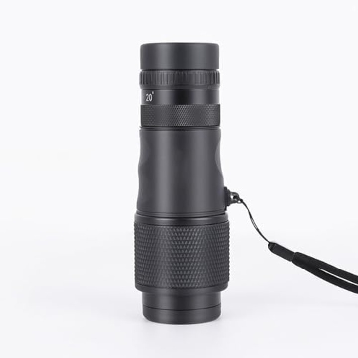Monokuláris távcső, 8-20x nagy felbontású zoom monokulár, hordozható és vízálló teleszkópos monokulár utazáshoz, koncertekhez, madármegfigyeléshez