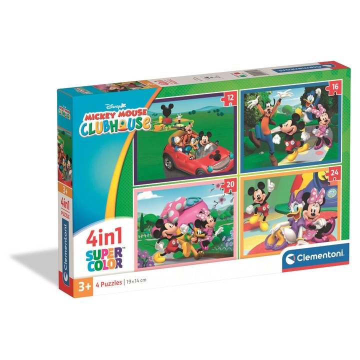 Puzzle 4 In 1 - Mickey Mouse Clubhouse 2026