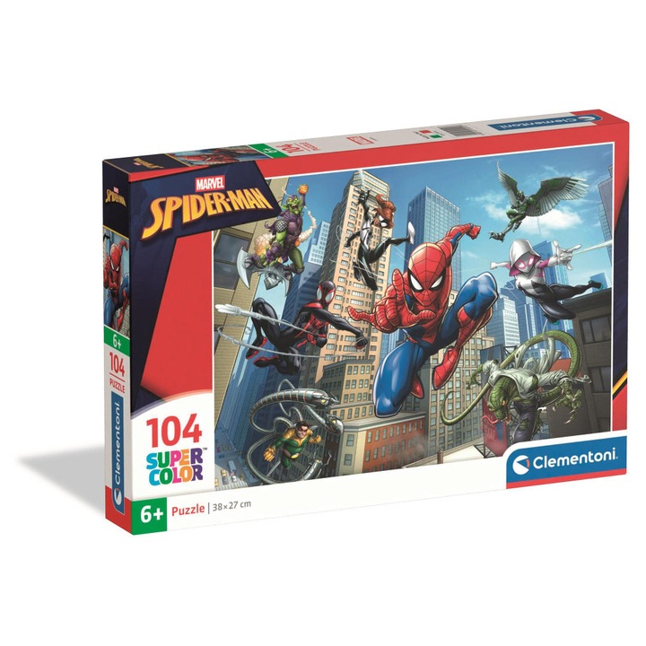 Pókember Enemy 104 db-os puzzle Clementoni