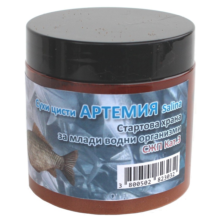 Артемия на люспи, сухи, 85%, 100 гр