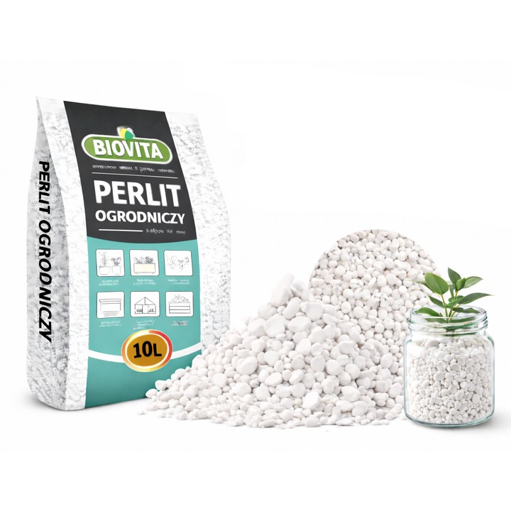 Biovita Kerti perlit 10L 2-6mm fehér