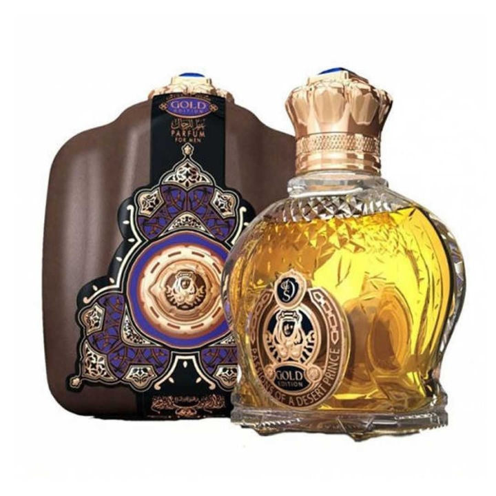 Shaik Opulent Gold Edition Eau de Parfum Férfi 100ml, orientális-fás, luxus üveg