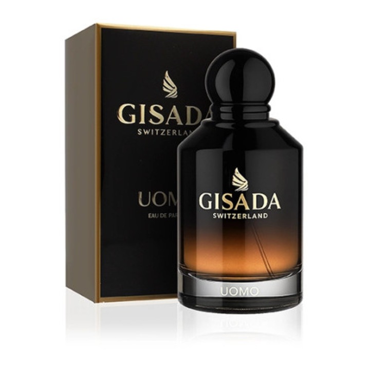 Gisada Uomo Apa de Parfum Barbati 100ml, note aromatice, citrice, design elegant