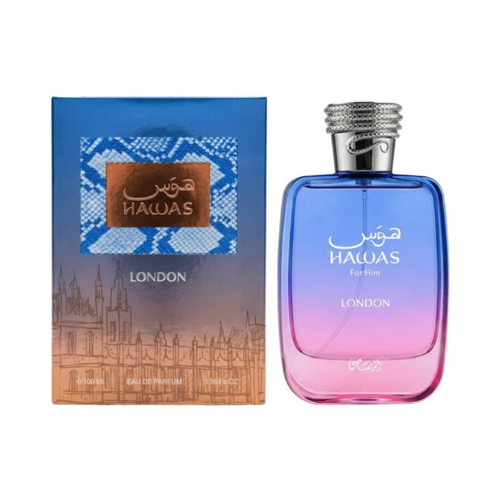 Rasasi Hawas London Eau de Parfum Férfi 100ml
