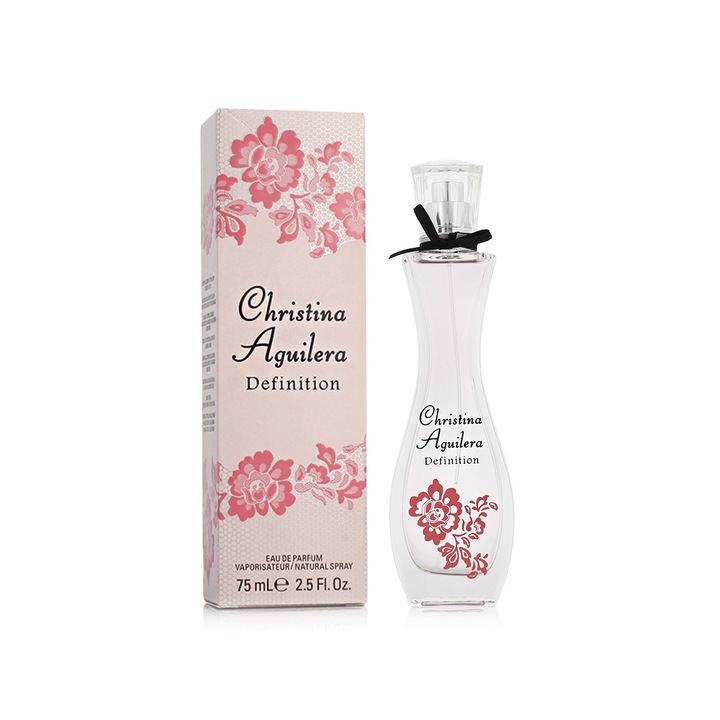 Christina Aguilera Definition Eau de Parfum 75 ml, nőknek, virágos és gyümölcsös jegyek, elegáns