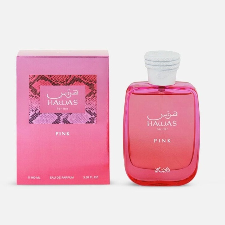 Rasasi Hawas Pink parfümvíz, 100ml, nőknek