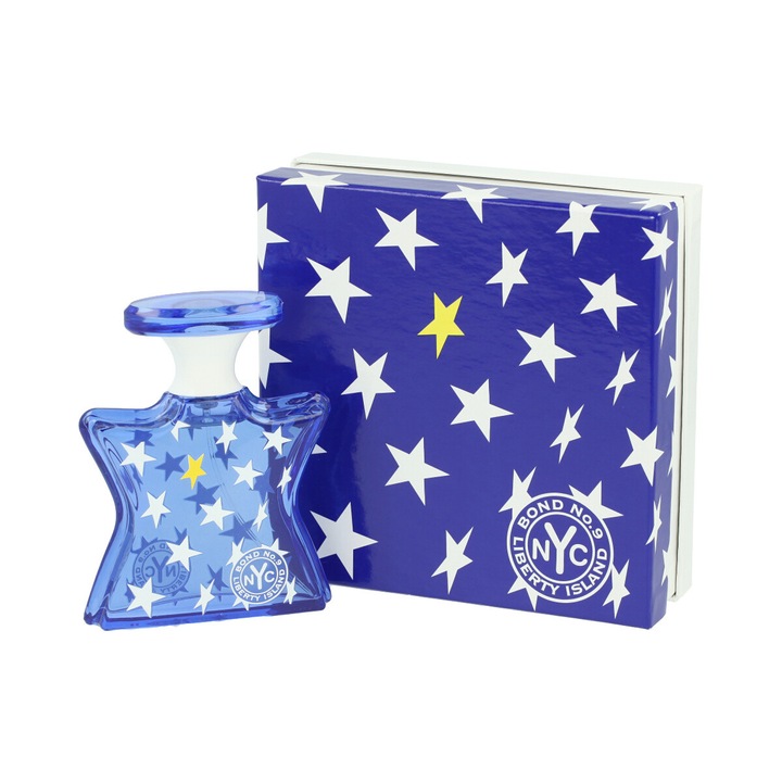 Bond No. 9 Liberty Island Apa de parfum 50 ml unisex, note florale si fructate, design urban