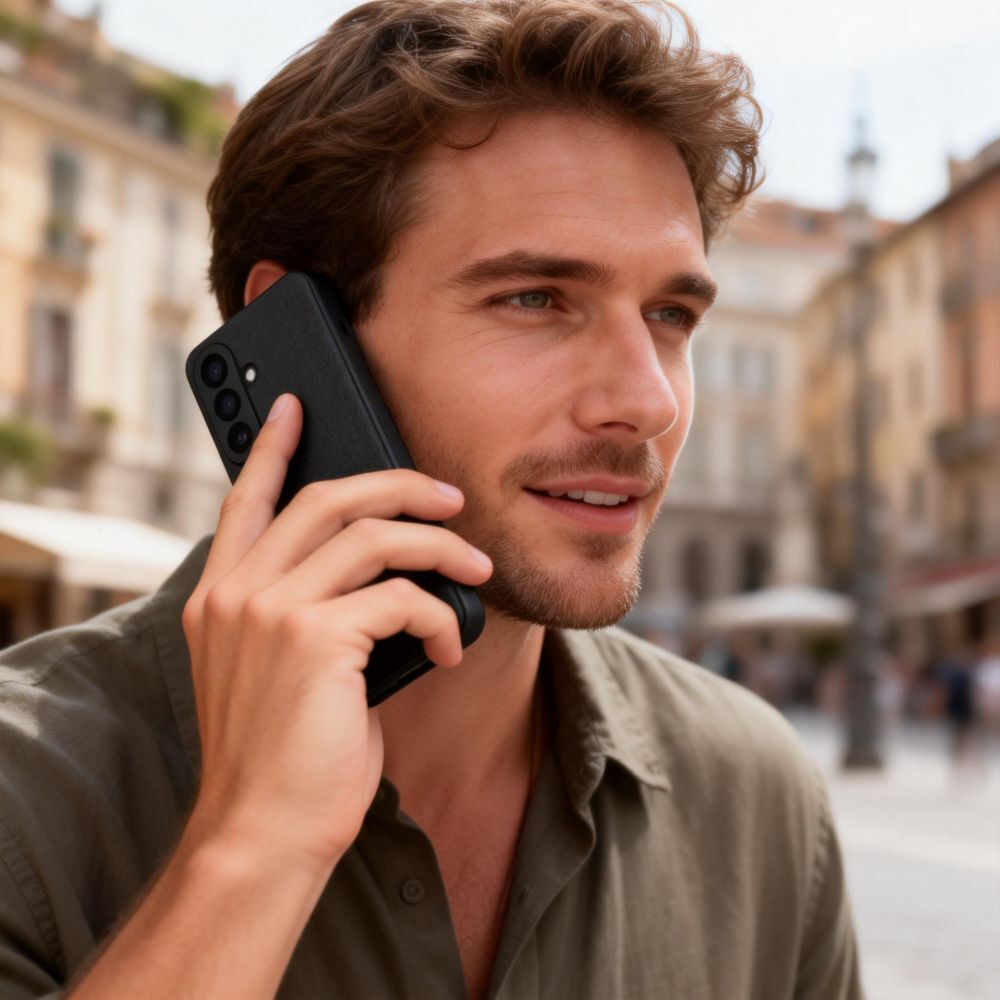 Husă flip cover Tech-Protect Smart Wallet, negru, pentru carduri, compatibilă cu Samsung Galaxy A57 5G