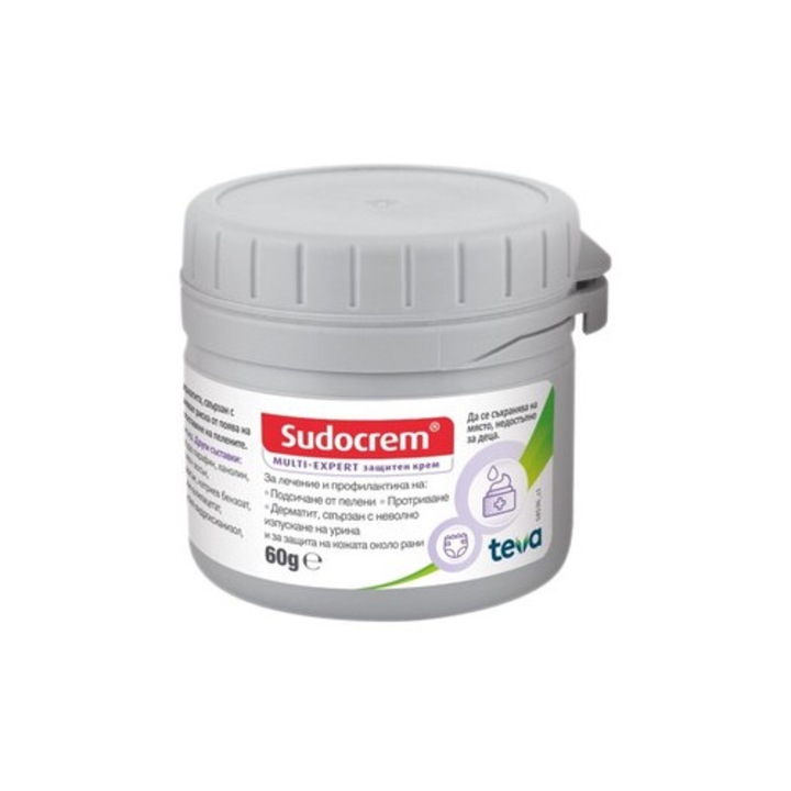 Sudocrem, bőrkrém, 60 g, univerzális, zúzódásokra, aknéra, gyermekeknek és felnőtteknek