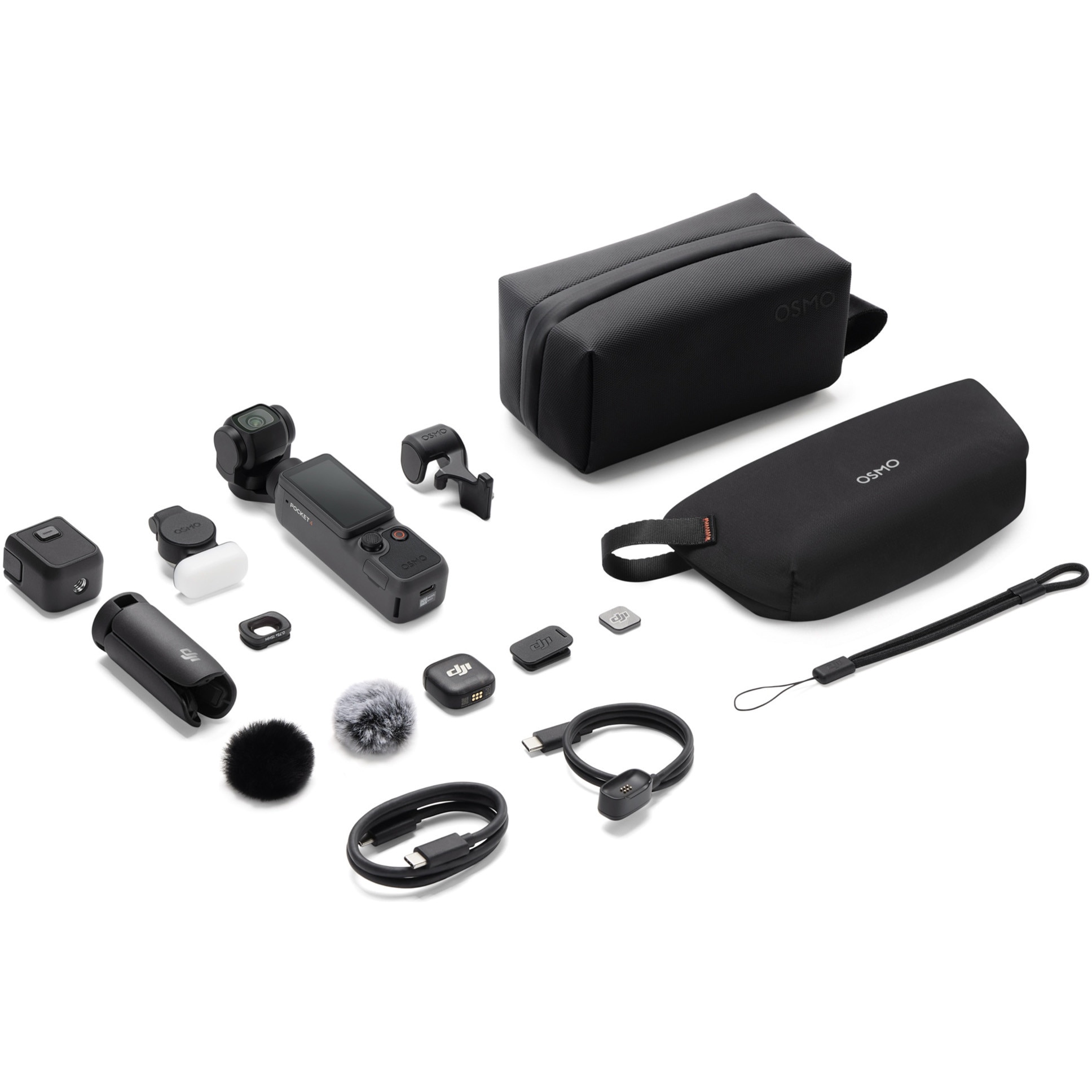 リュウゾウ、OSMO+Canon、4台セット Camera de actiune DJI Osmo Pocket 4, Creator Combo - eMAG.ro