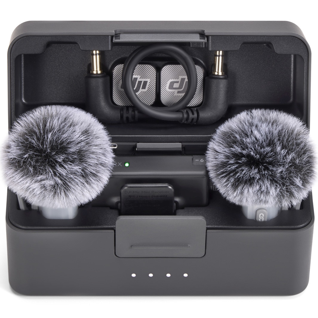 DJI Mic Mini 2 (2 TX + 1 RX + Charging Case) - eMAG.ro