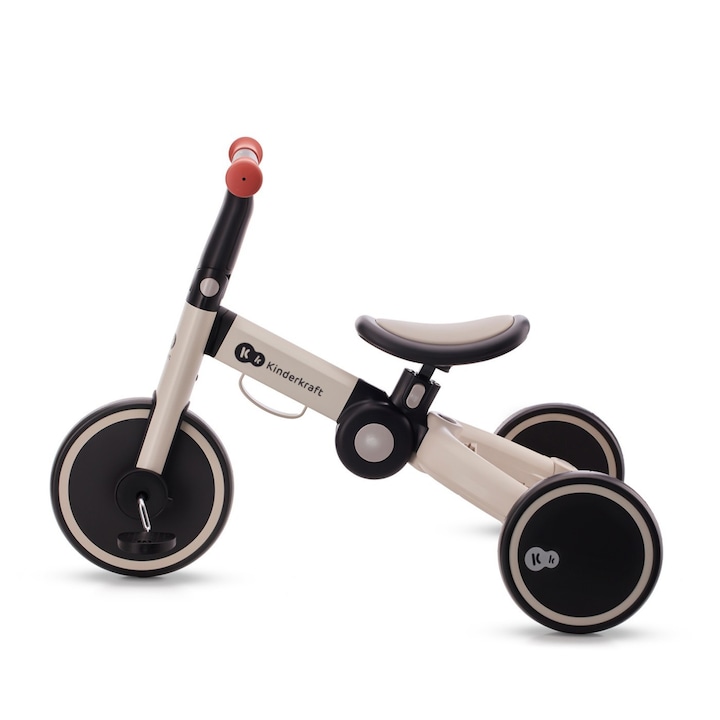 Tricicleta Kinderkraft 3 in 1 - 4Trike, gri