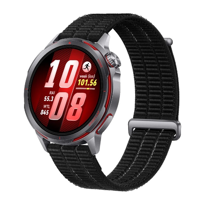 Huawei Watch GT Runner 2 okosóra, Éjfekete, 55020HGS