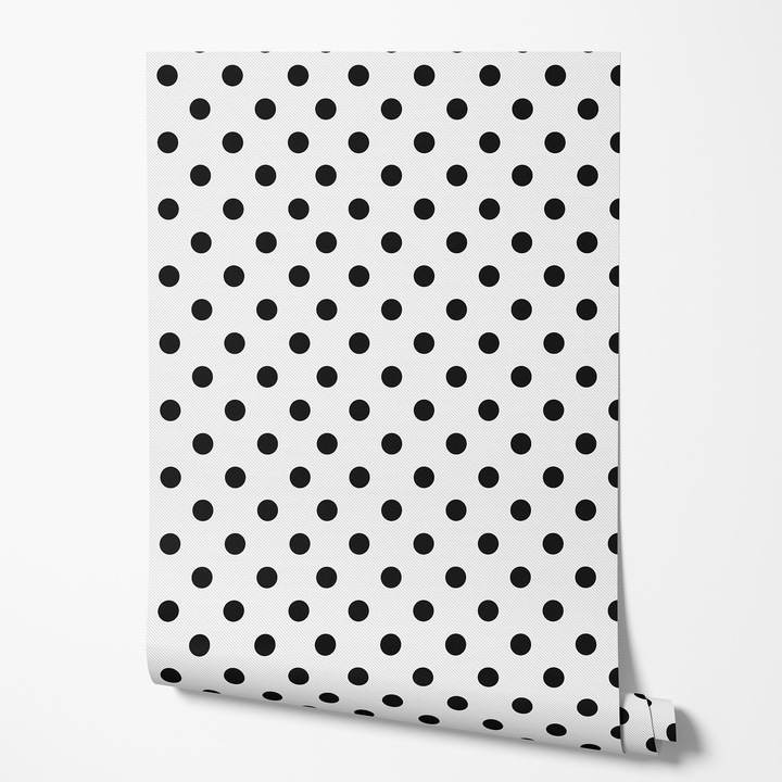 GP TONER flíz tapéta, UV nyomtatás, félmatt, fekete-fehér, 50x1000cm