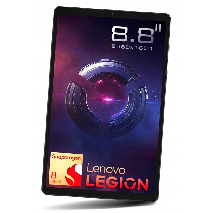 Tableta Lenovo Legion Tab G3, Snapdragon 8, 12 GB RAM, 256 GB, 8.8", WQXGA, 165 Hz, Gaming