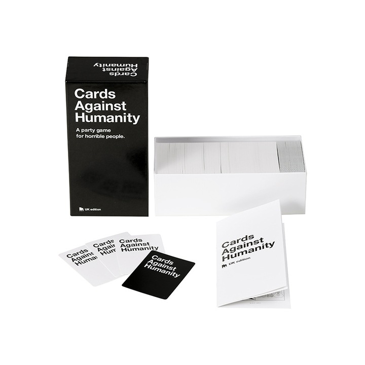Társasjáték, ZOUN, Humans vs. Cards, utasításokkal, egyszerű, könnyen tanulható, 600 kártya, angol nyelven