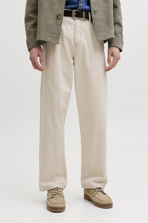Jack & Jones, Alex relaxed fit farmernadrág, Krémszín