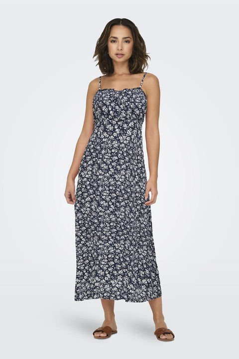 Only, Rochie vaporoasa si evazata, Bleumarin