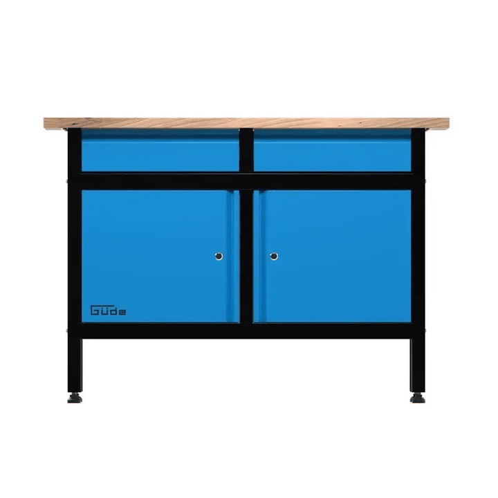 Banc de lucru cu spatii de depozitare GW 2/2 Gude 40472, 300 Kg