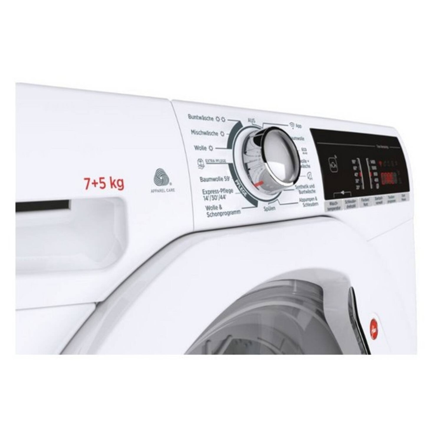 Masina de spalat cu uscator Hoover H3DO4755T2/1-84, 7/5 kg, 1400 U