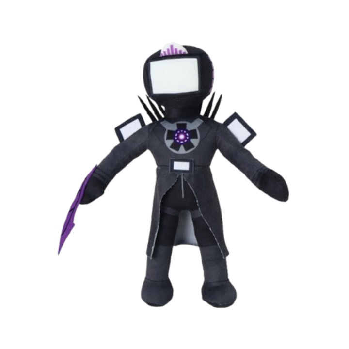 Jucarie de plus Titan TV King, design elegant, material moale, ambalare comprimata