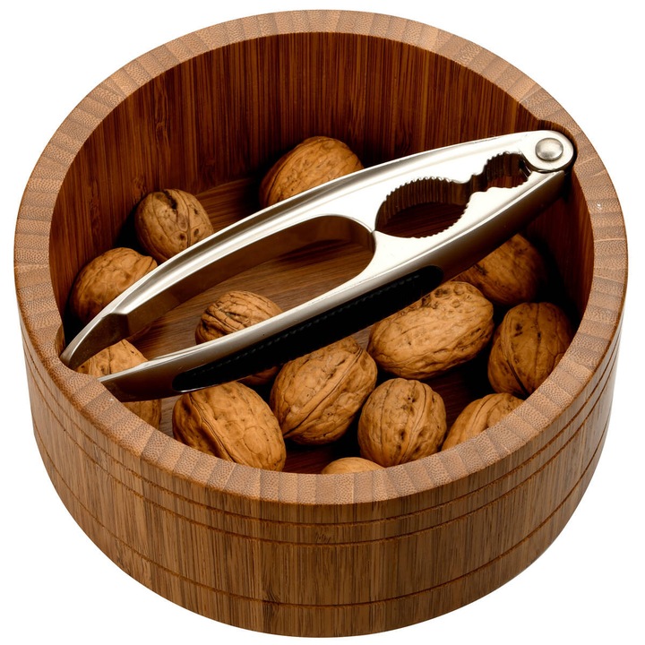 Bol Kesper din bambus maro, 16,6 cm