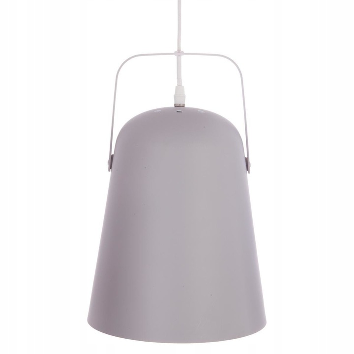 Lampa suspendata metalica gri 22x33cm, Atmosphera