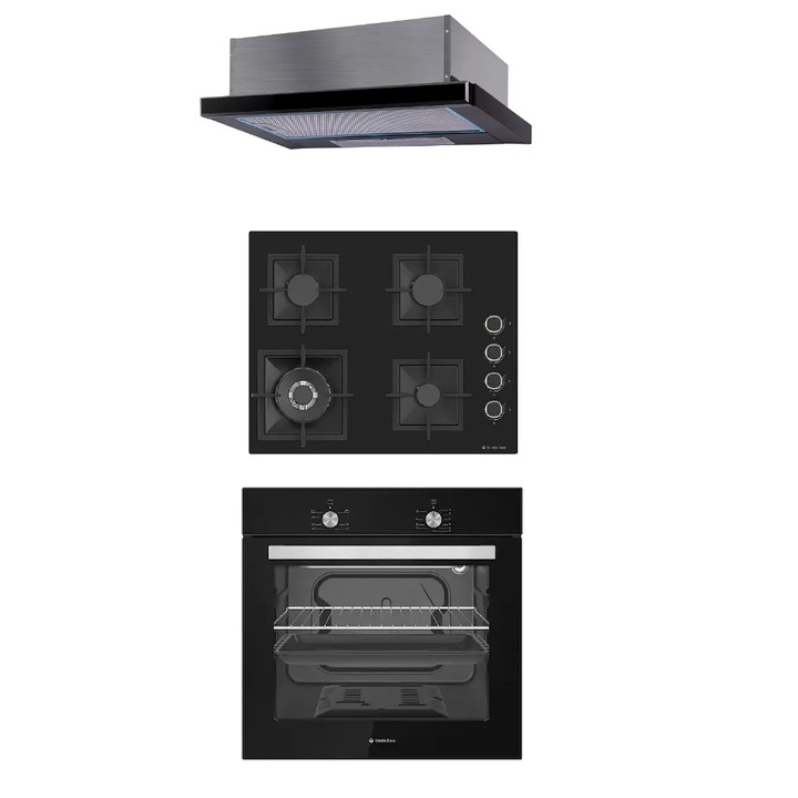 Klarstein, Elizabeth, Cuptor Incorporat, Design Retro, 6 Functii, 50 - 250 ° C, Crem