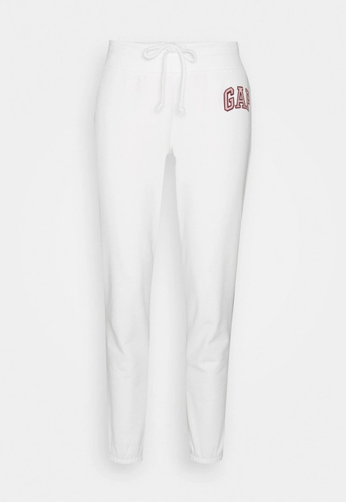 Pantaloni trening dama, GAP, alb, S INTL