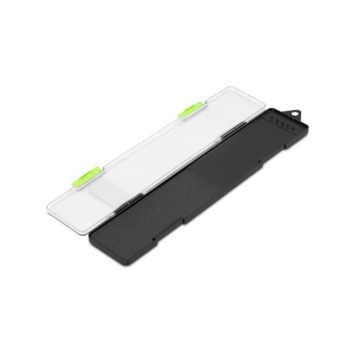 Delphin REAXE RIGIN maxi horgászláda, 303x60mm, fekete-sárga