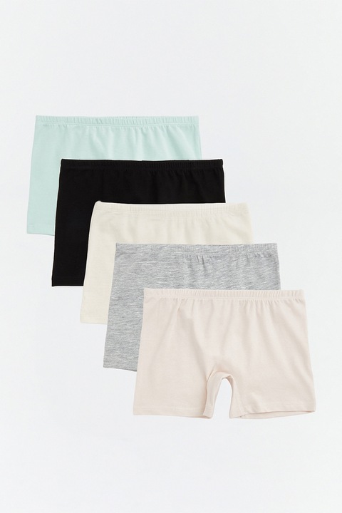 LC WAIKIKI, Set de boxeri din amestec bumbac - 5 perechi, Multicolor