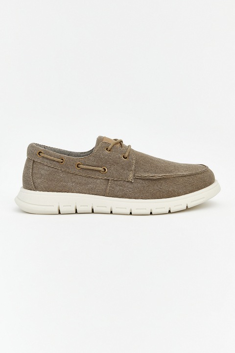 LC WAIKIKI, Pantofi boat din material textil, Maro