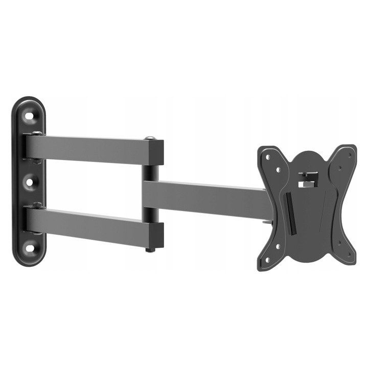 Vetus TV-állvány, VX-406A modell, 60 cm, 90°-ban forgatható, 10-32 hüvelykes monitorokhoz, 15 kg teherbírás