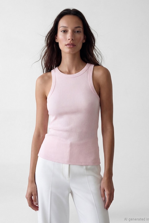 LC WAIKIKI, Top extra slim fit, Roz pal