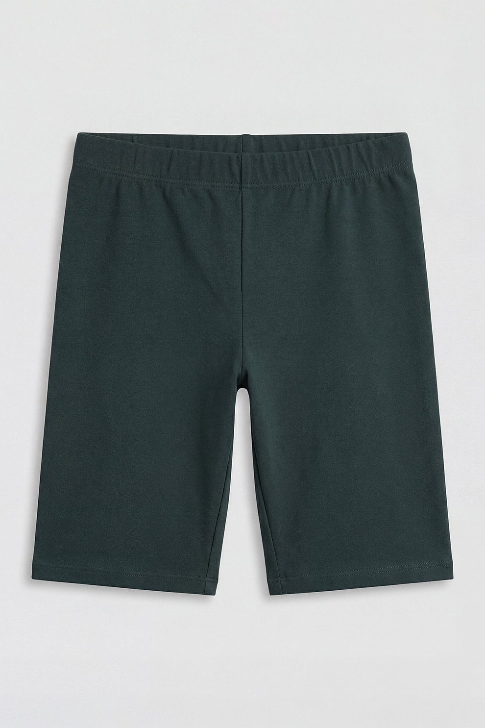 LC WAIKIKI, Colanti scurti din amestec de bumbac, Verde inchis
