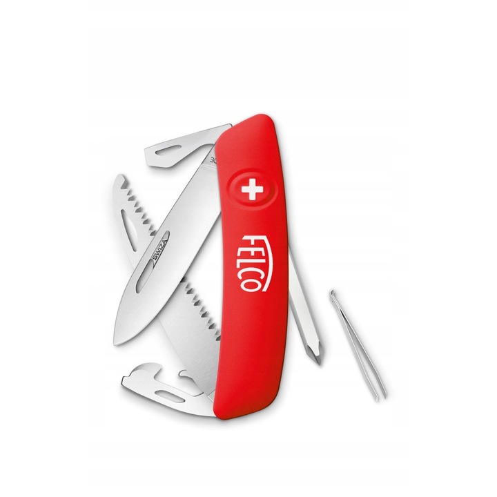 Felco 506 multifunkciós zsebkés, 10 funkció, 75mm, ergonomikus, kompakt