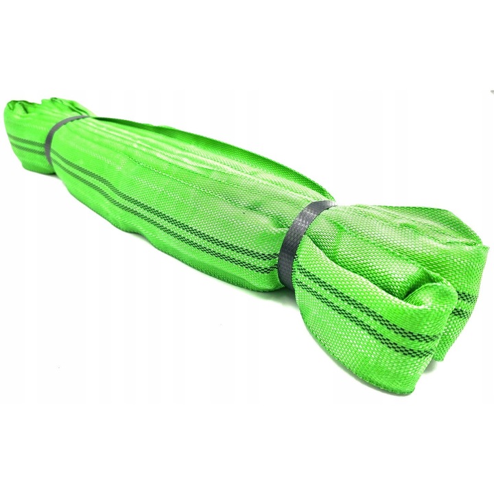 Emelőheveder, 1,5m x 3m, 2 tonna, zöld