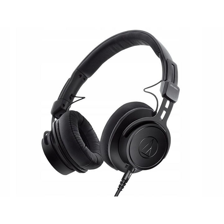 Casti Audio-Technica ATH-M60XA, inchise, 45mm, negru, 0.22kg