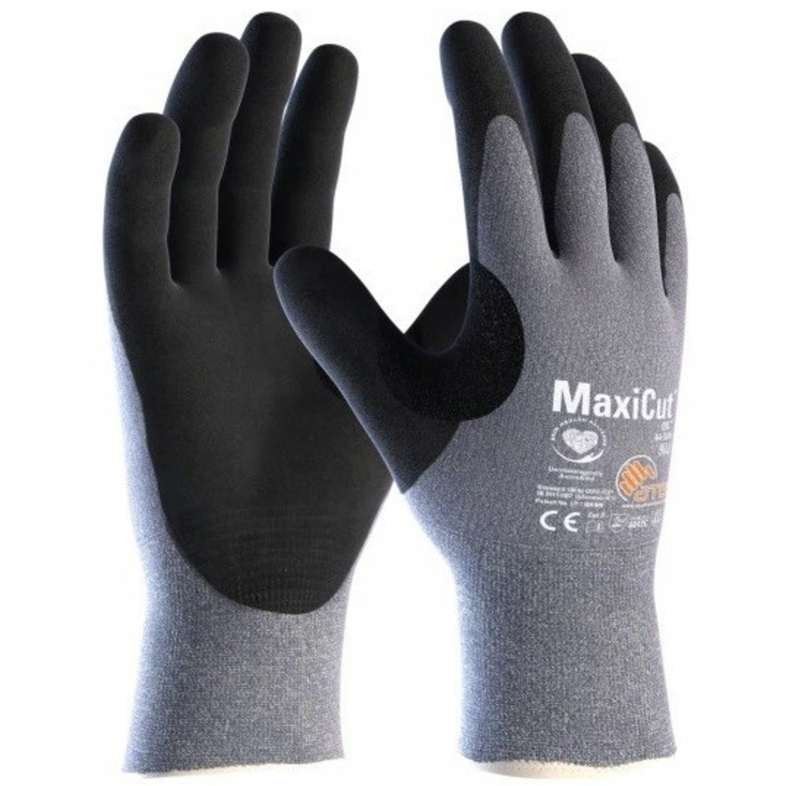 Manusi protectie ATG 44-504 MaxiCut Oil, rezistente la taiere, elastice, marime universala