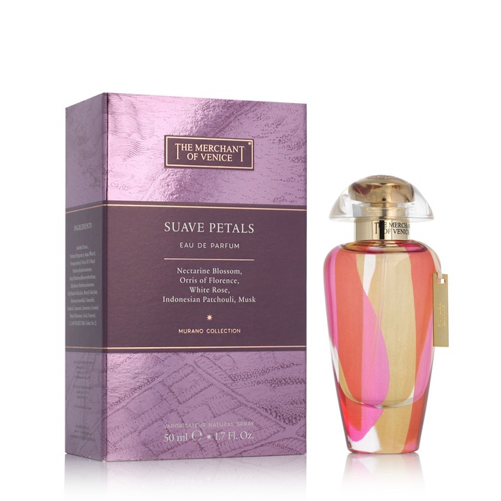 The Merchant of Venice Suave Petals Eau de Parfum, 50 ml, virágos parfüm, nőknek