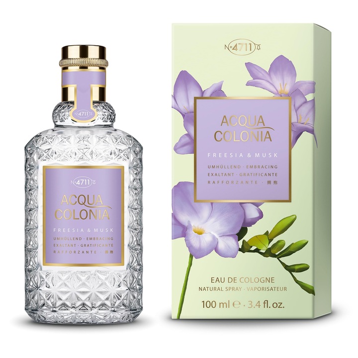4711 Acqua Colonia Freesia & Musk Eau de Cologne Unisex 100ml