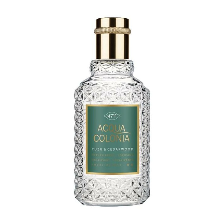 4711 Acqua Colonia Eau de Cologne uniszex Yuzu & Cedarwood 100 ml