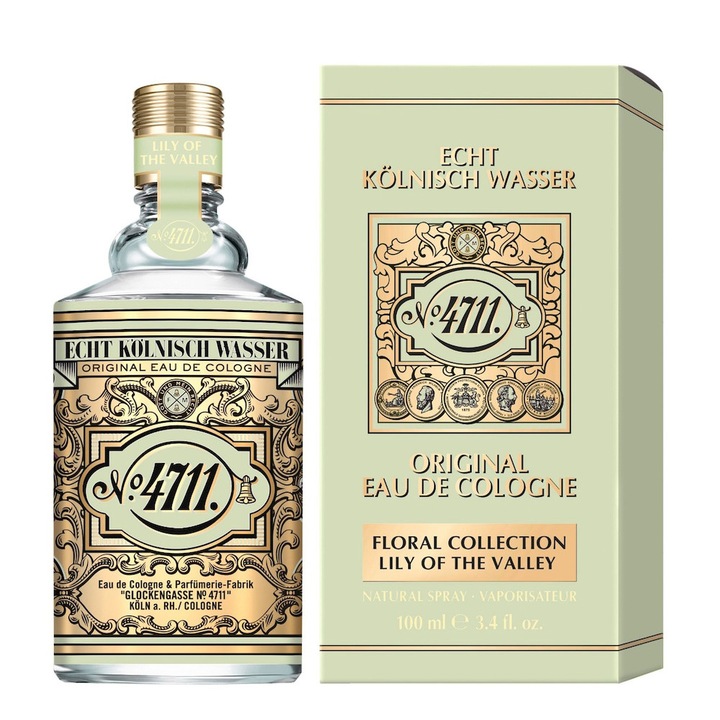 4711 Floral Collection Lily Of The Valley Eau de Cologne, 100 ml, női