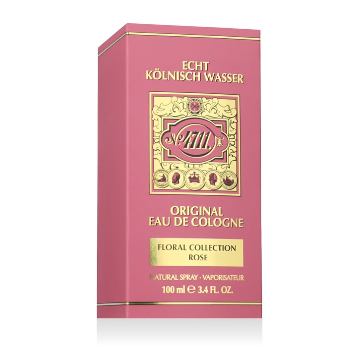 4711 Floral Collection Rose Unisex Eau de Cologne 100 ml