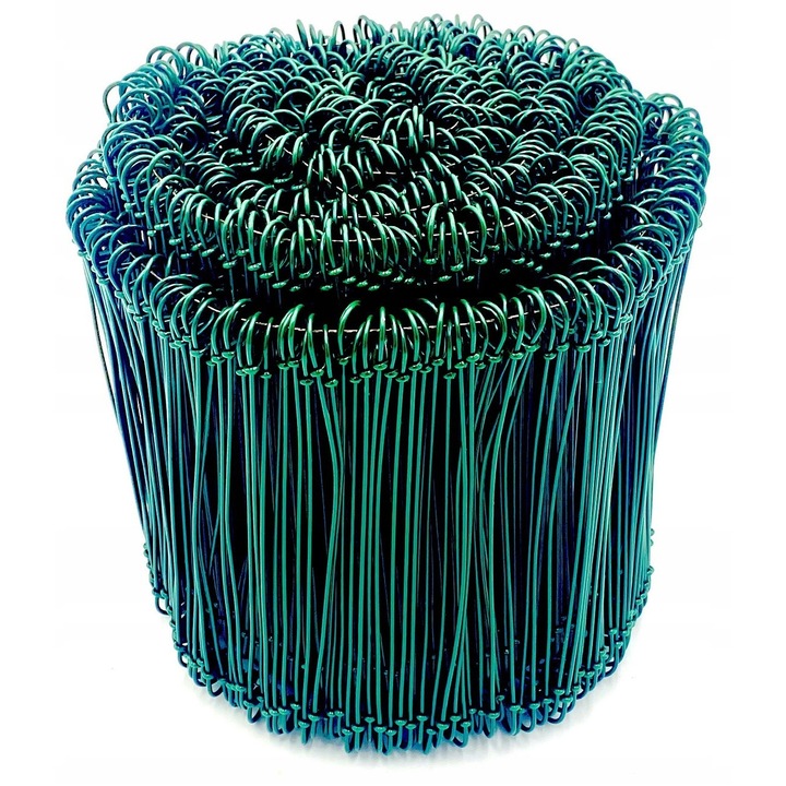 Sarme cu ochet, 20cm, 1,2mm, verde, set 1000 bucati