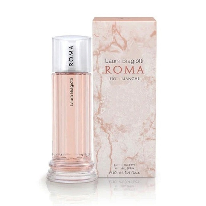 Laura Biagiotti Roma Fiori Bianchi Eau de Toilette 100 ml, nőknek