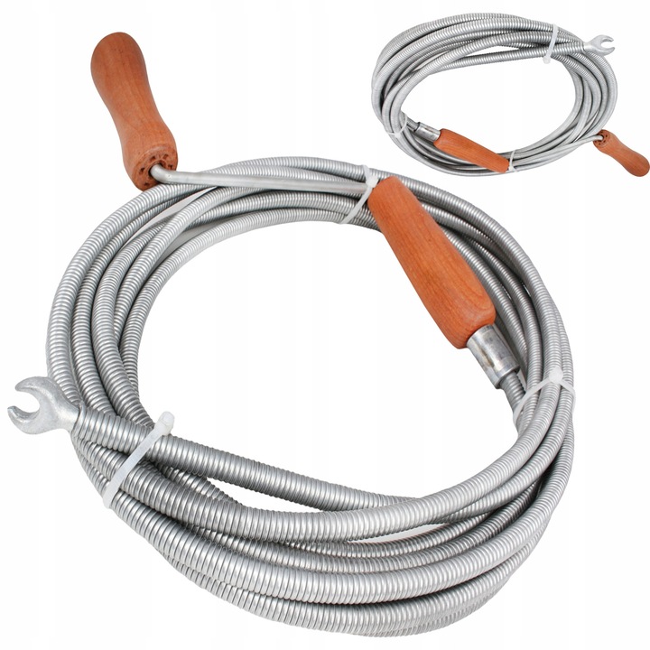 Spirala canalizare Metal-tech, 10m, 9mm, constructie durabila, utilizare usoara