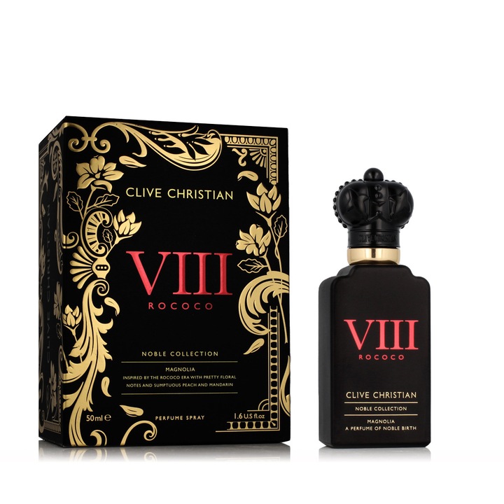 Clive Christian VIII Rococo Magnolia parfüm, 50 ml, nőknek, virágos és fás jegyek