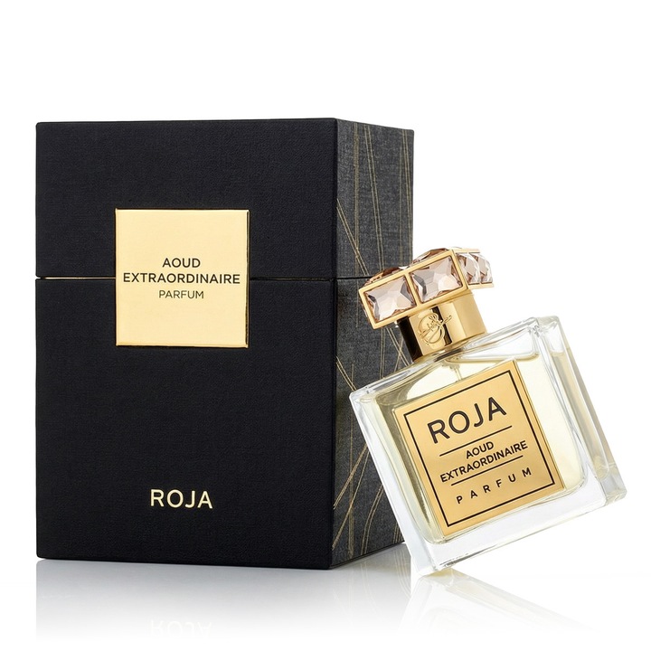 Unisex parfüm Roja Parfums Aoud Extraordinaire, 50 ml, oud aromák, fás jegyek