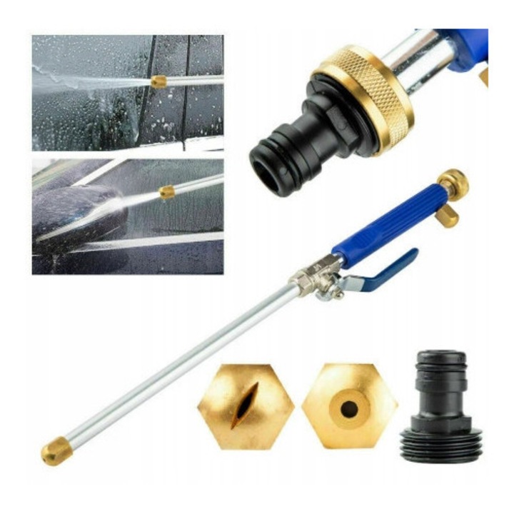 Water Jet nagynyomású mosó 76cm, 2 fúvóka, ezüst